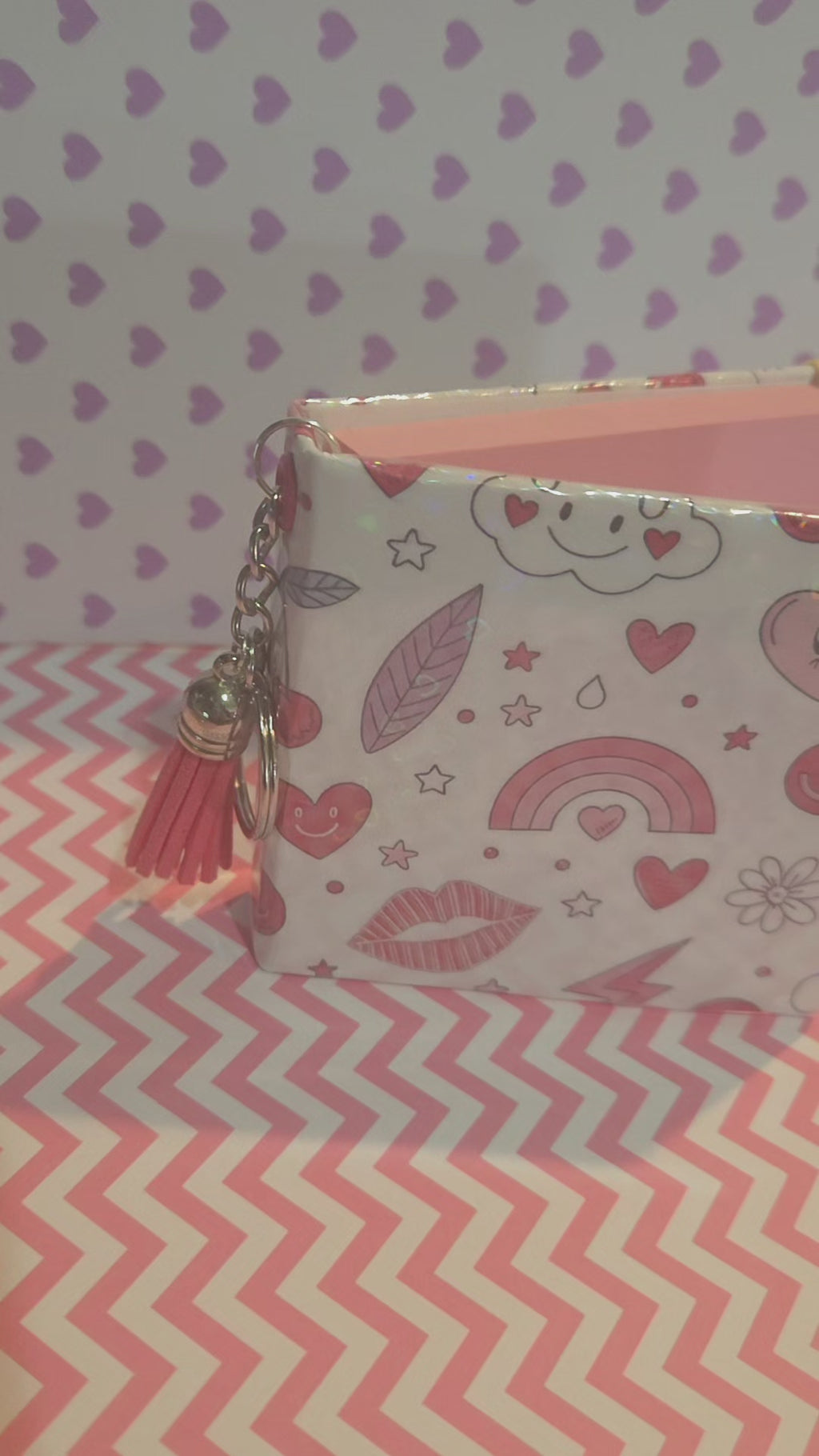 Love & Rainbows sticky cover note