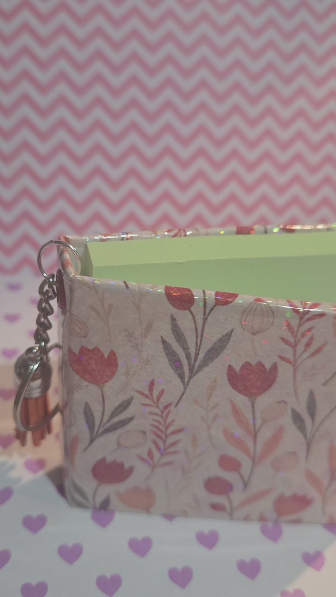 Blush Garden Charm Sticky Note Cover