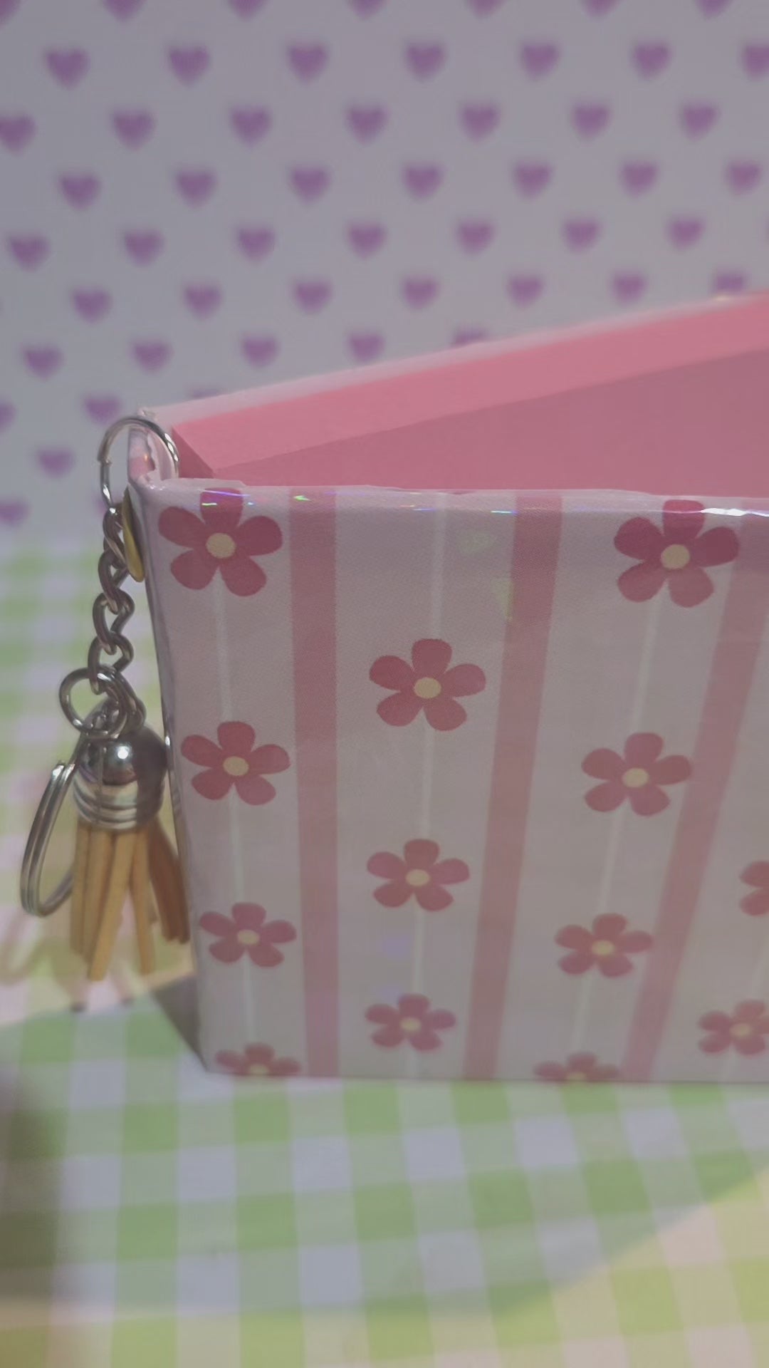 Pink Daisy Sticky Note Cover