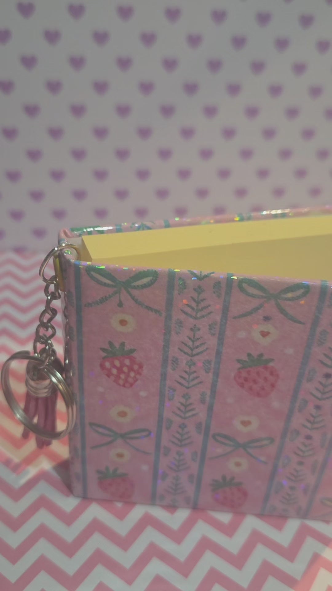 Strawberry Sticky Note Cover