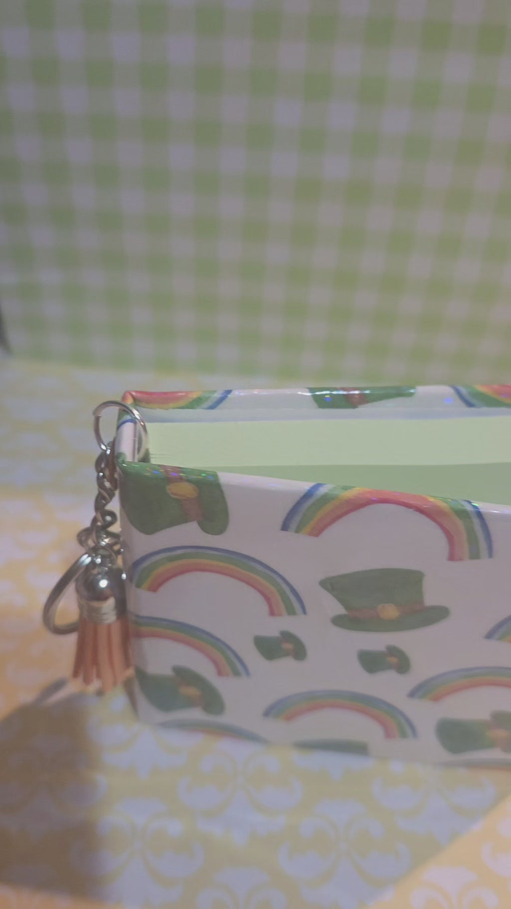 St. Patrick's Day Sticky Cover Note
