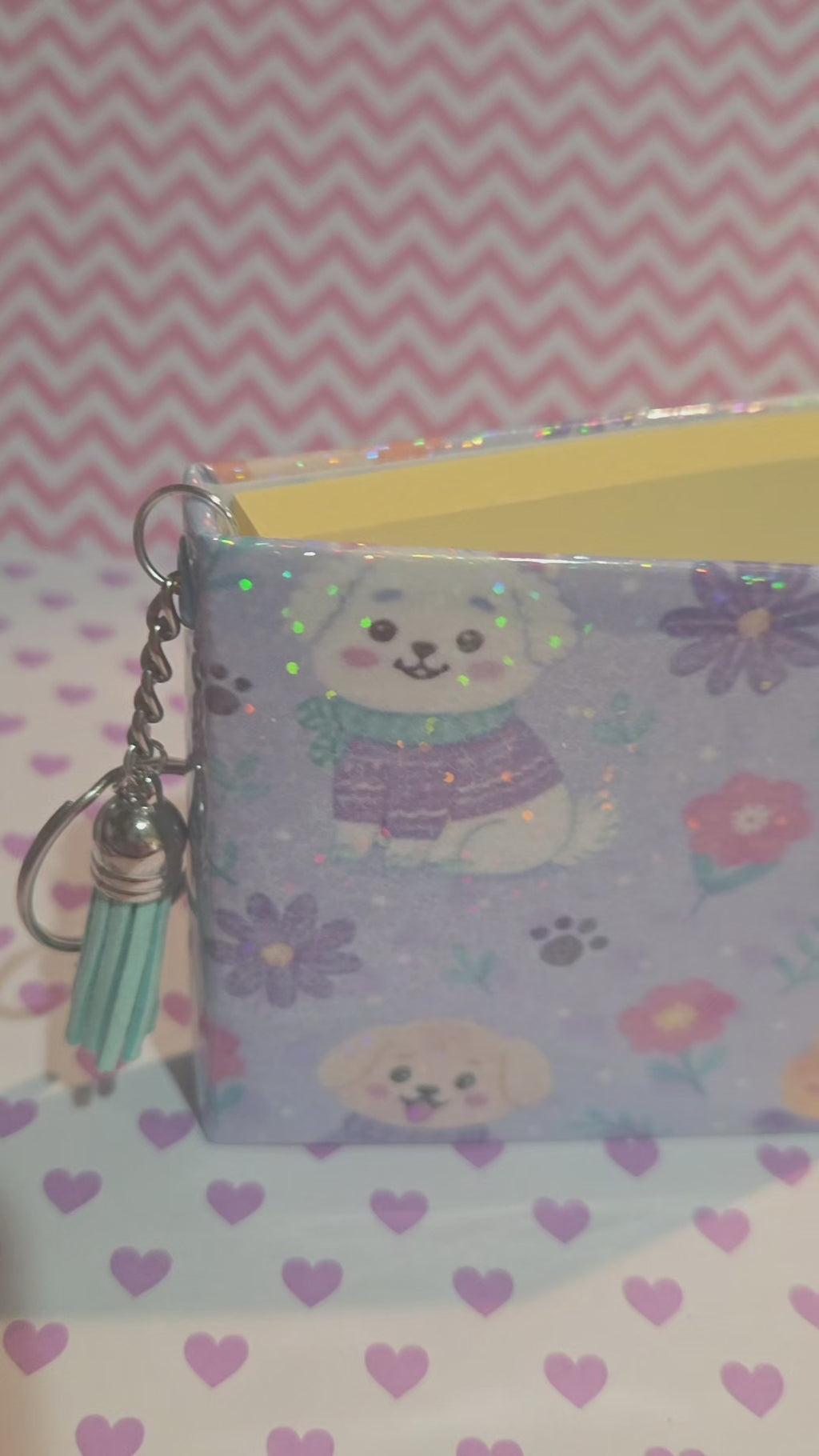 Puppy Love sticky notes cover
