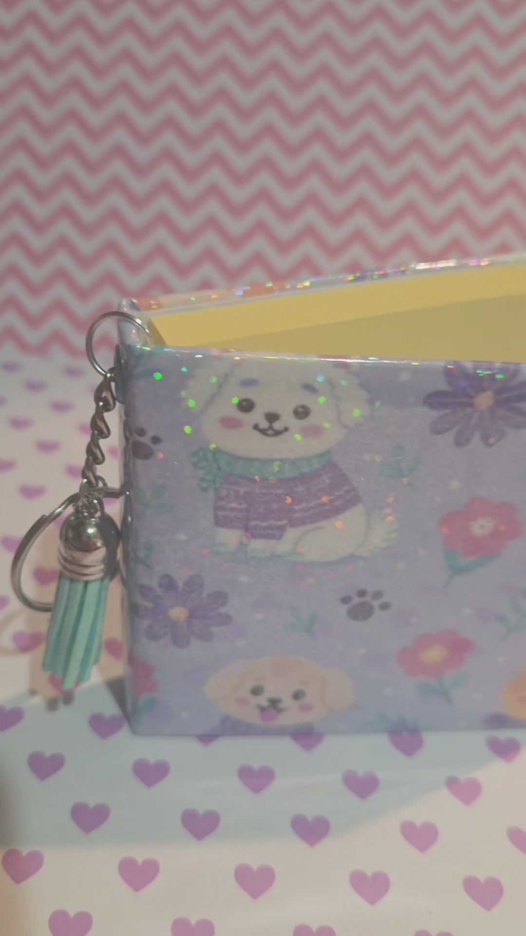 Puppy Love sticky notes cover