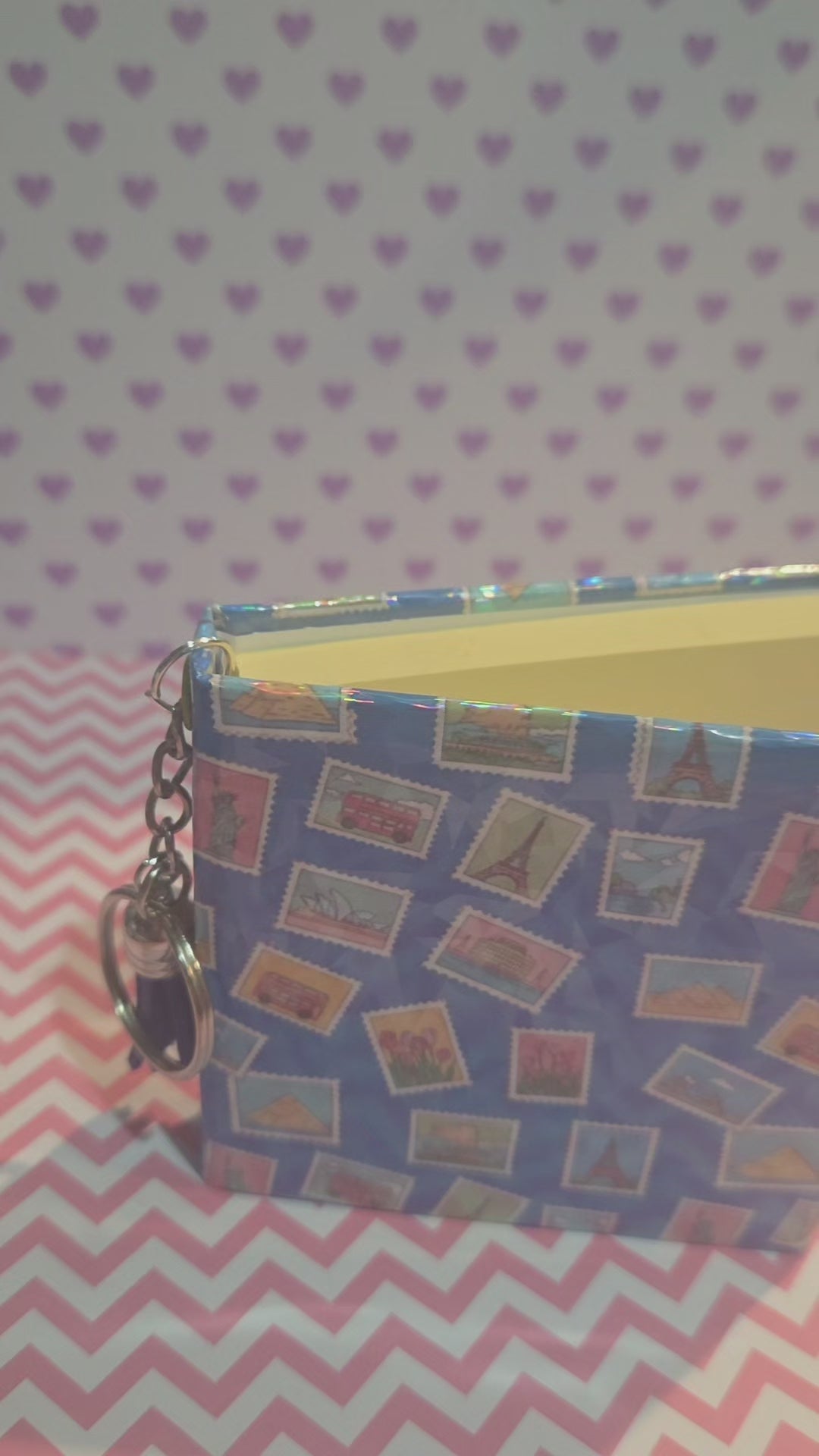 Travel Stamp Card Sticky Note Cover