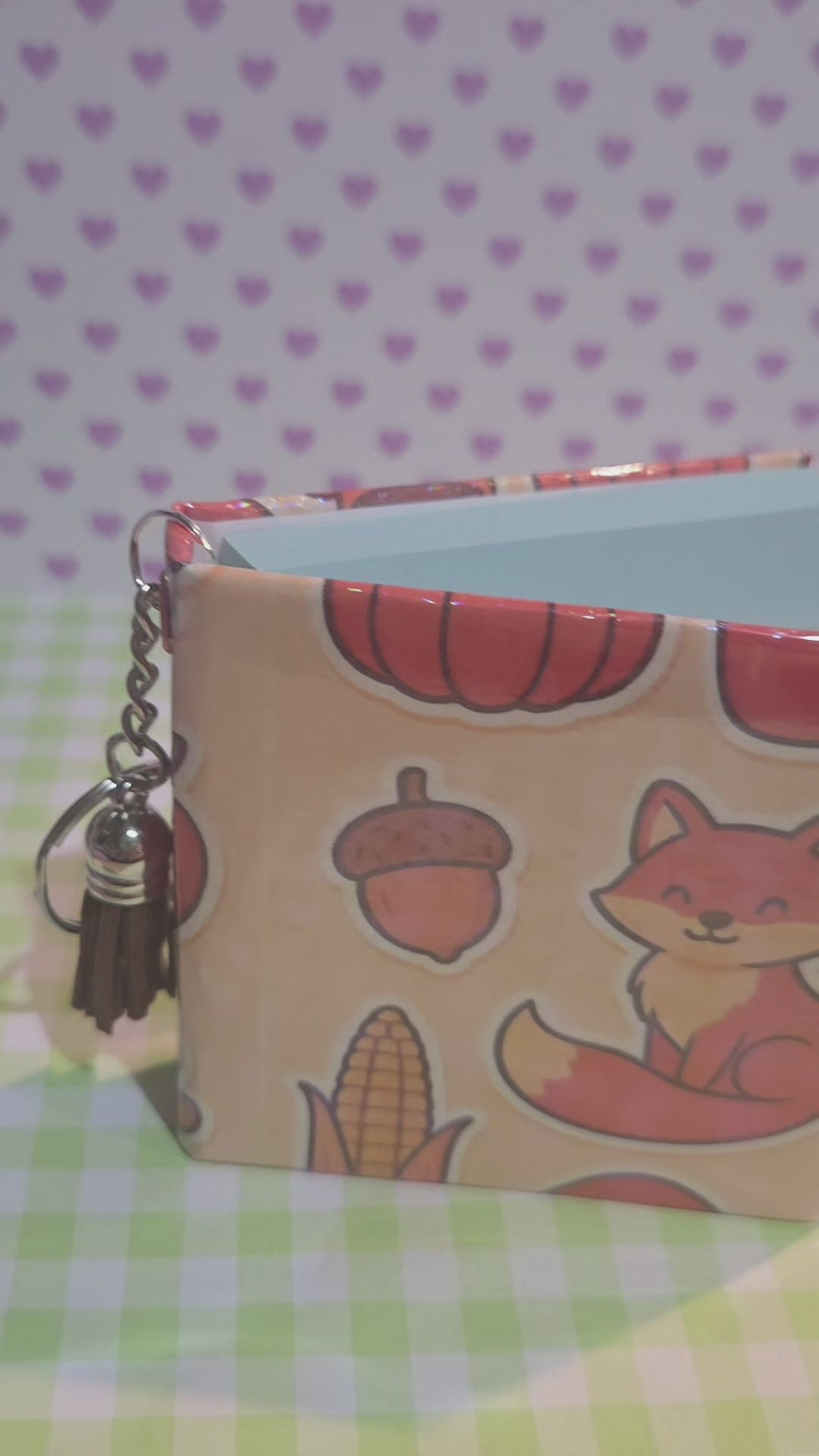 Foxy Autumn sticky note cover