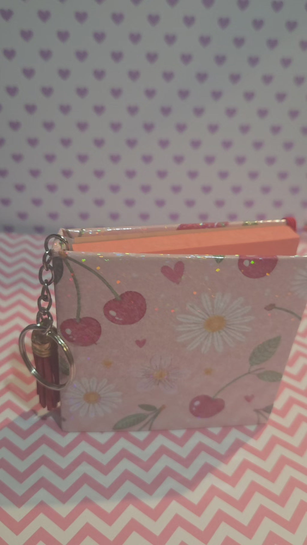 Cherry Daisy Sticky Note Cover