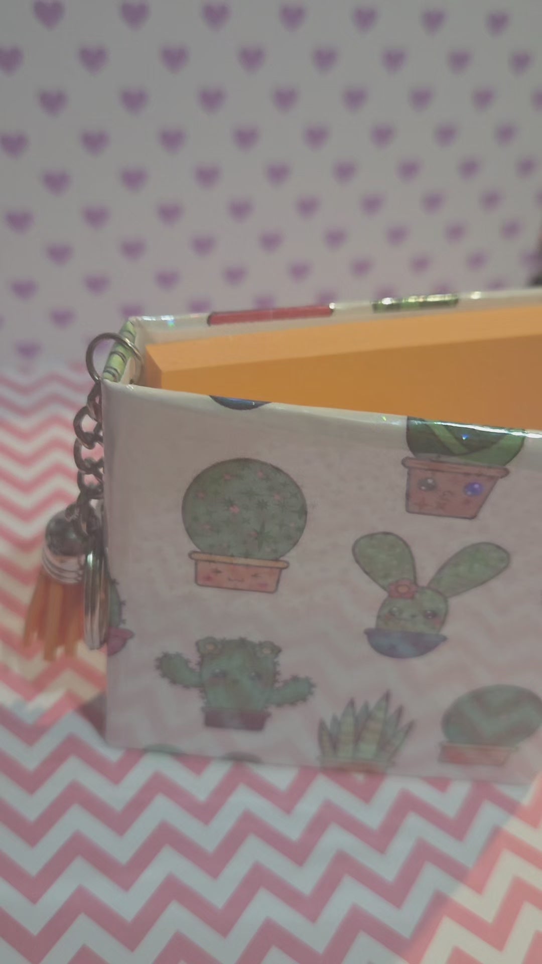 Happy Cactues Sticky Note Cover