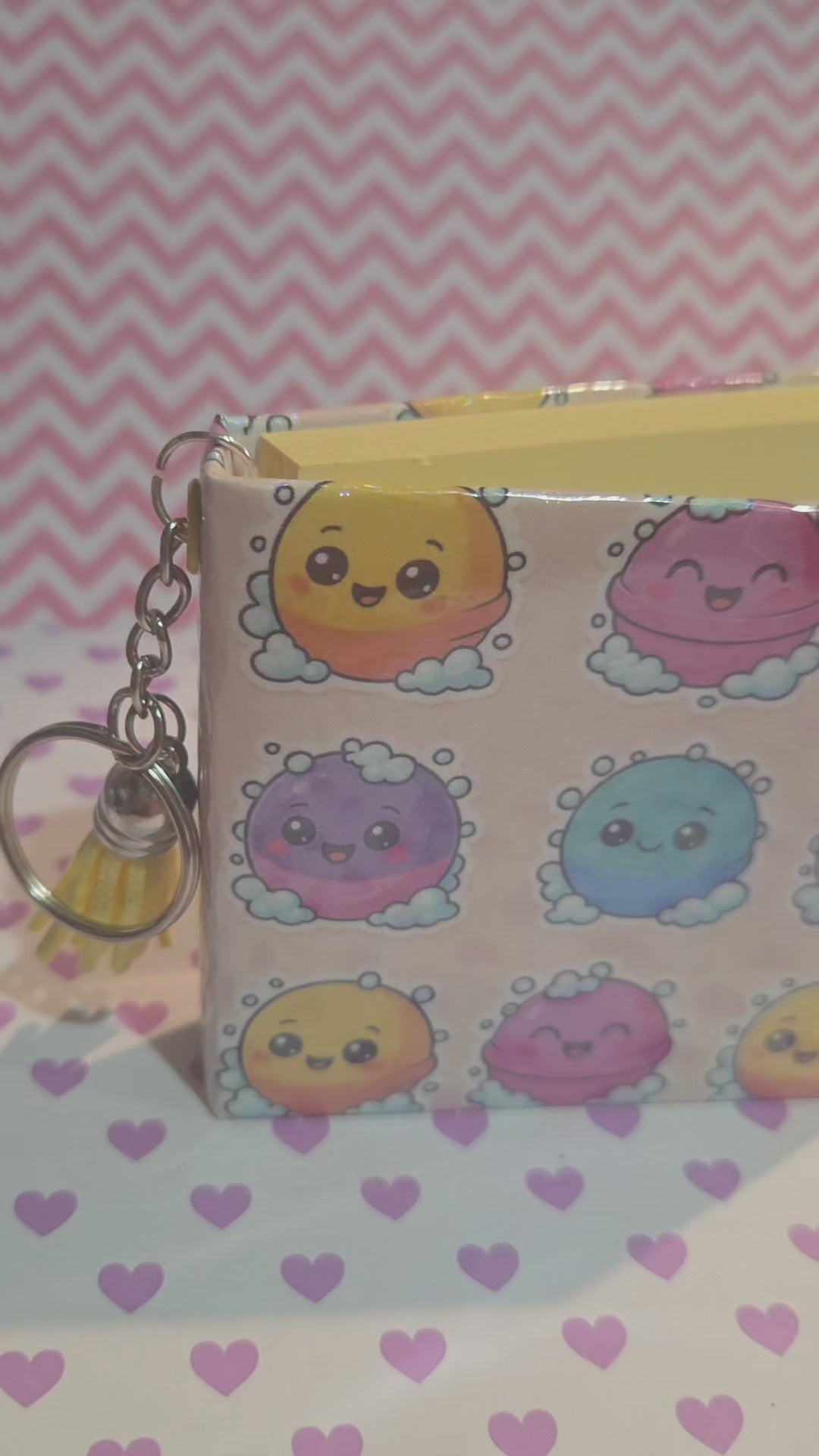 Happy Bubbles Sticky Note Cover