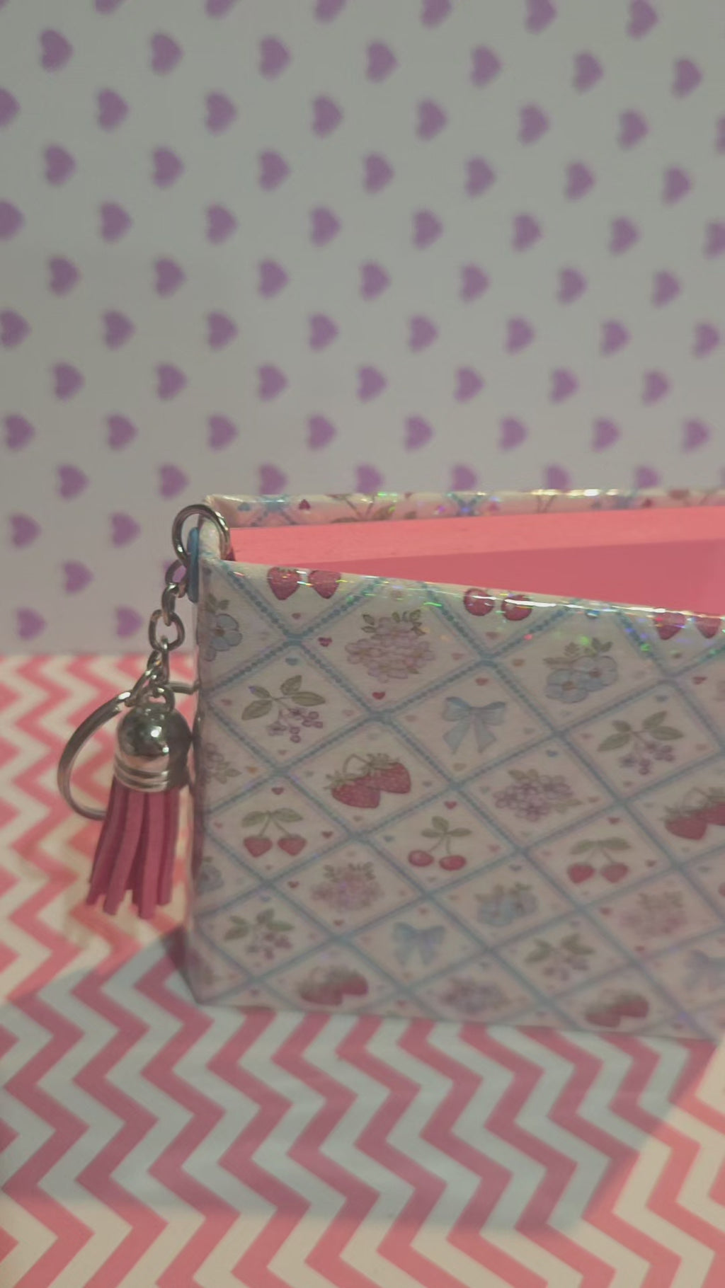 Strawberry Blossom Sticky Note Cover