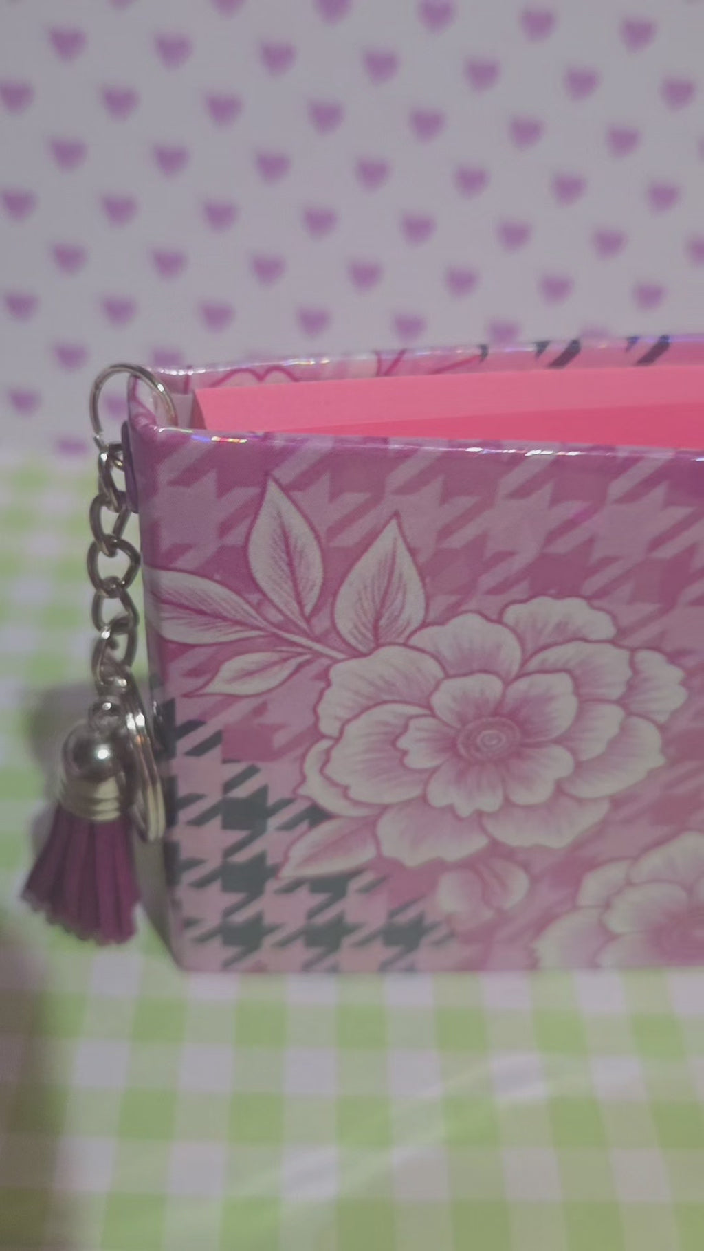 Blush Bloom Sticky Note Cover