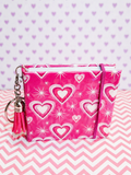 Pink Heart Sticky Note Cover