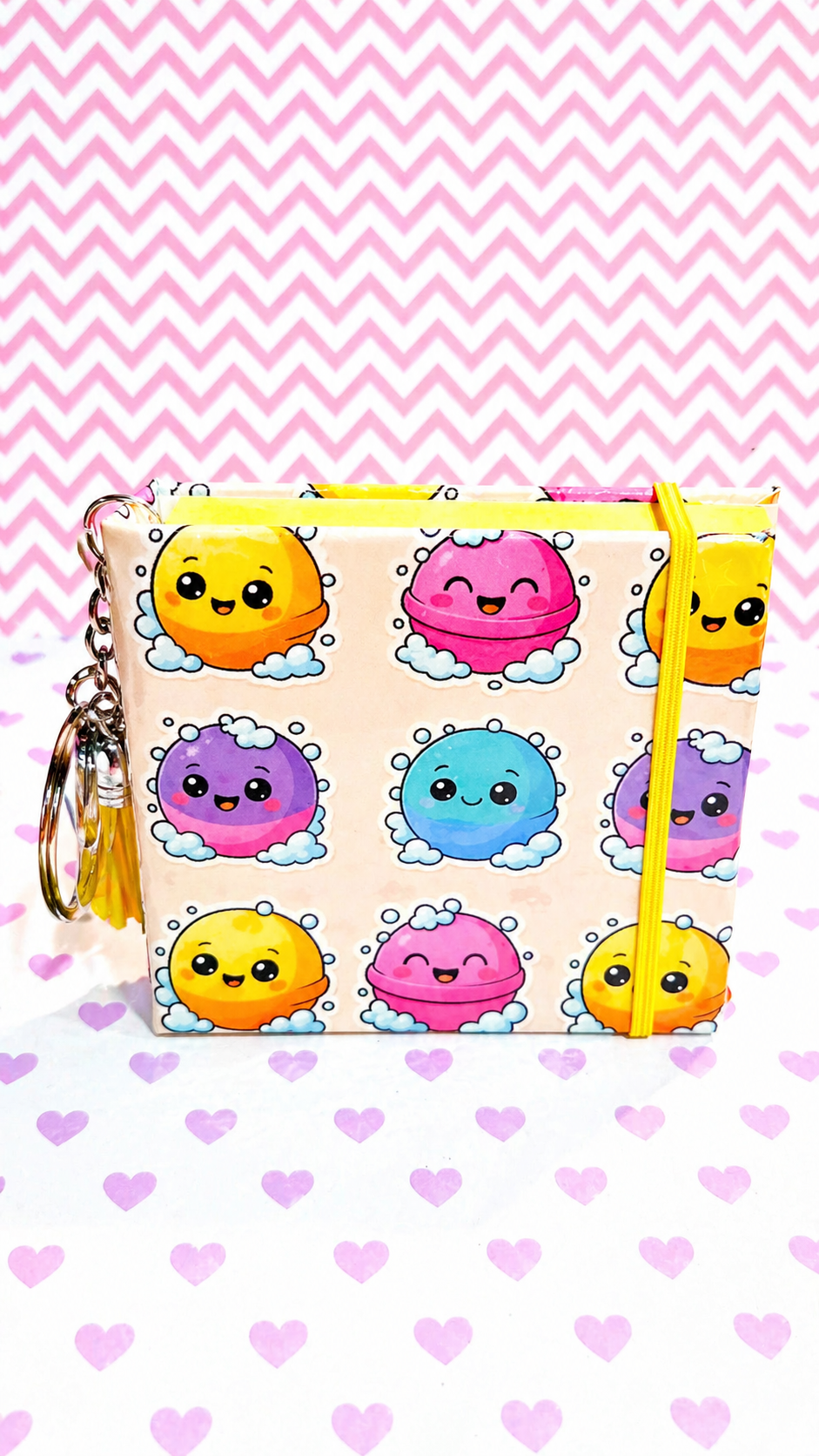 Happy Bubbles Sticky Note Cover