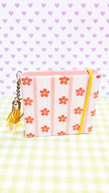 Pink Daisy Sticky Note Cover