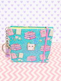 Pastel Books and Planner Print Sticky Note Cover