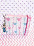 Pink Heart Sticky Note Cover