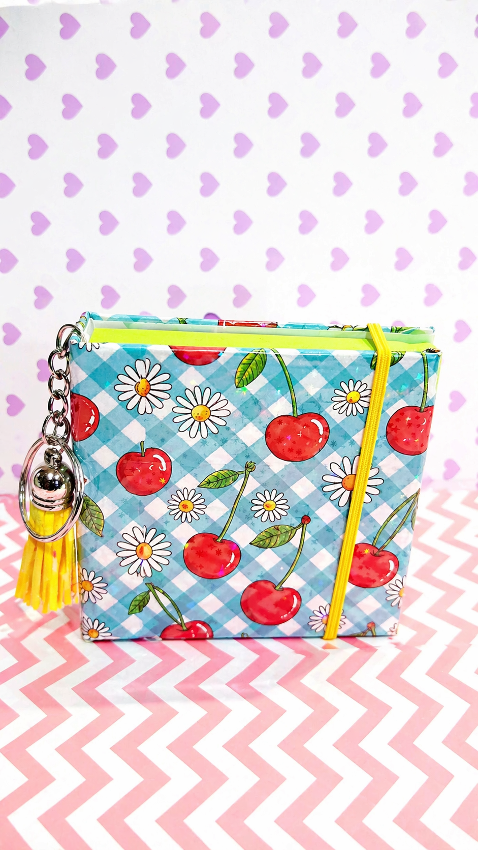 Cherry Daisy Sticky sticky cover note