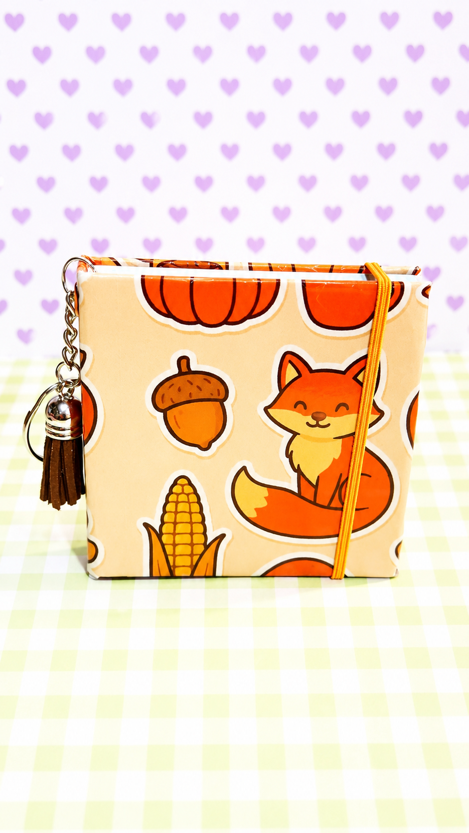 Foxy Autumn sticky note cover
