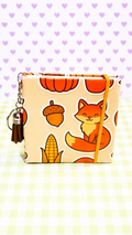 Foxy Autumn sticky note cover