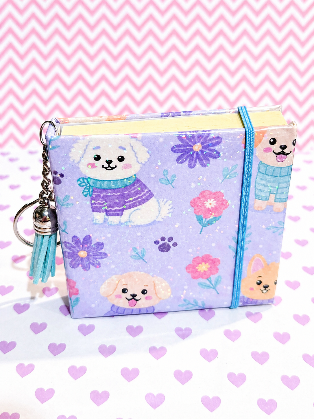 Puppy Love sticky notes cover