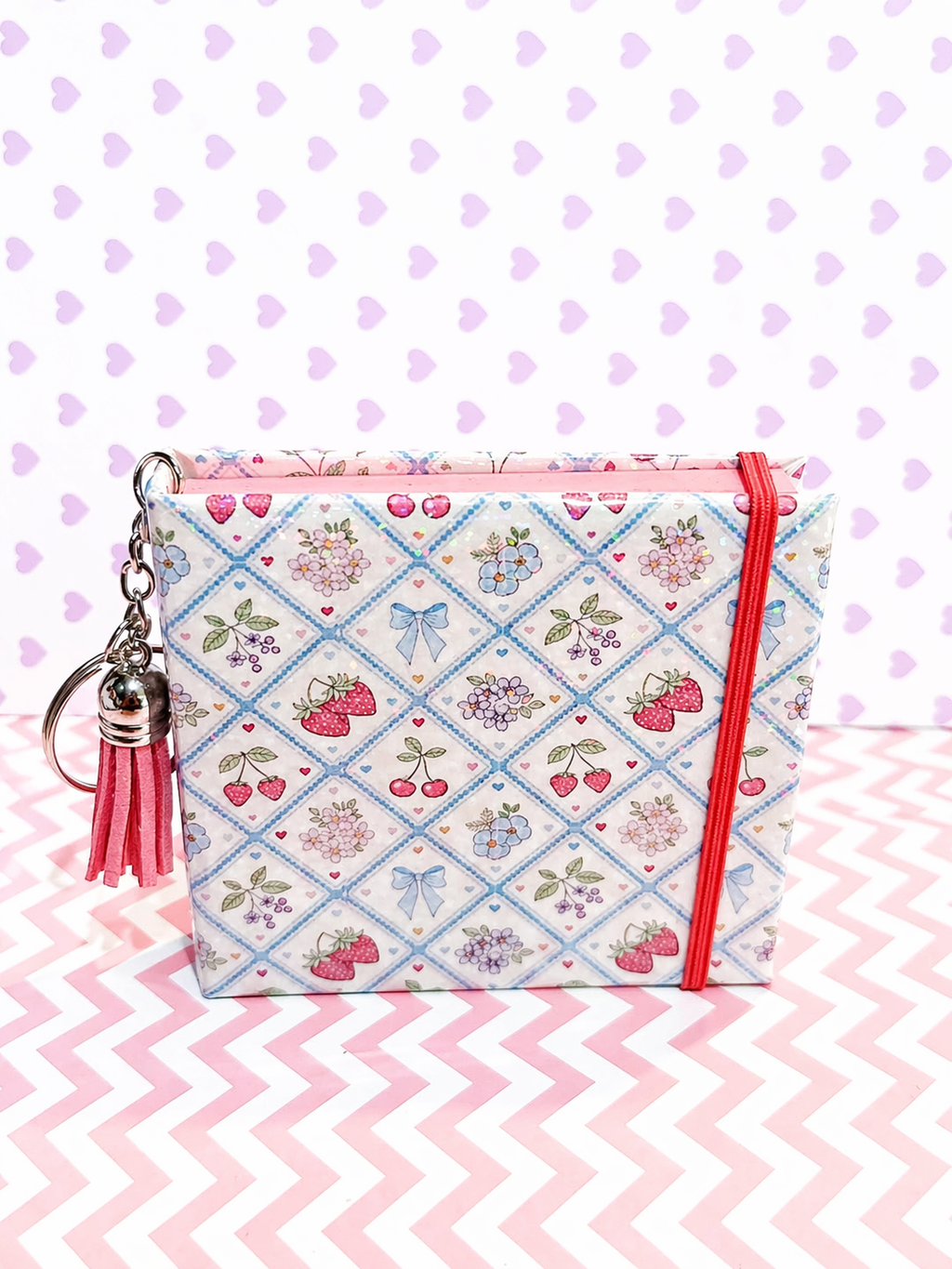 Strawberry Blossom Sticky Note Cover